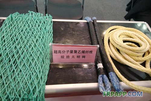 復(fù)合材料應(yīng)用網(wǎng)-超高分子量聚乙烯纖維絞捻無(wú)結(jié)網(wǎng)