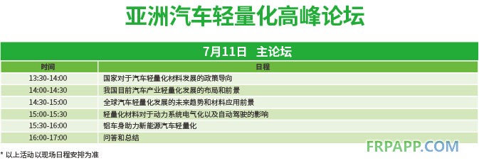 高峰論壇助力2018亞洲汽車(chē)輕量化展覽會(huì) 深度、權(quán)威、專(zhuān)業(yè)
